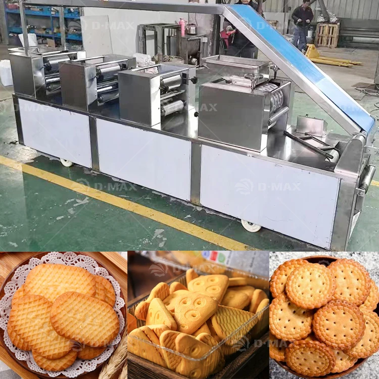 High Efficiency Food Machinery Chinese Automatic Biscuit Making Machine Production Line Price