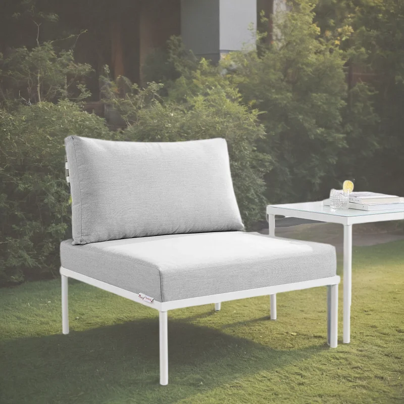 garden furniture set waterproof outdoor sofa set wooden bench seat modern rattan aluminum outdoor sofas