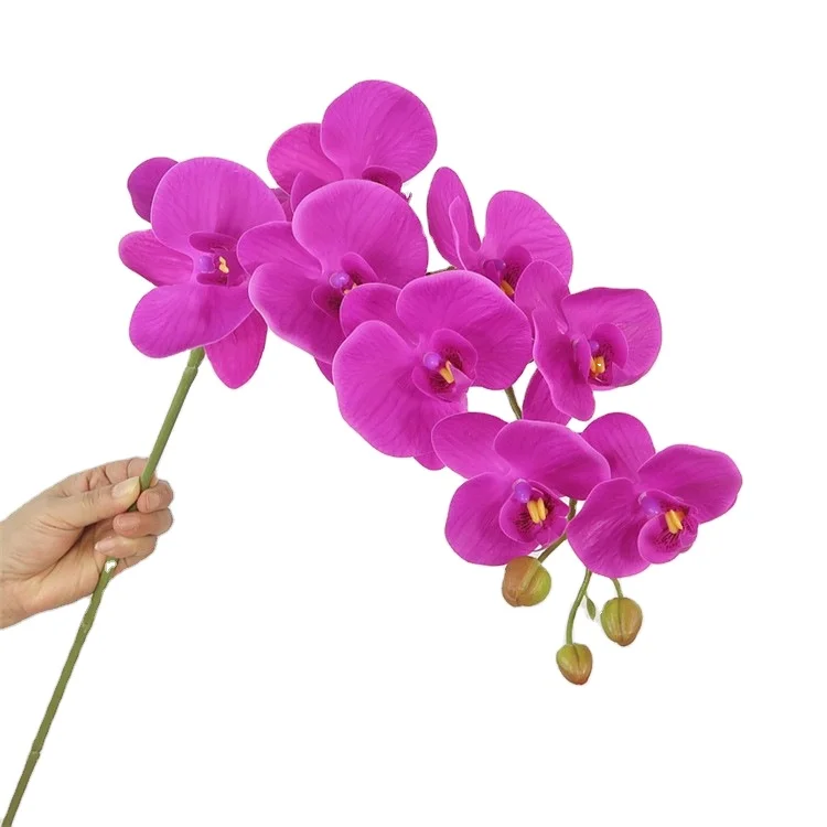 3D цветок орхидеи фаленопсис украшение для дома свадьбы искусственные цветы
