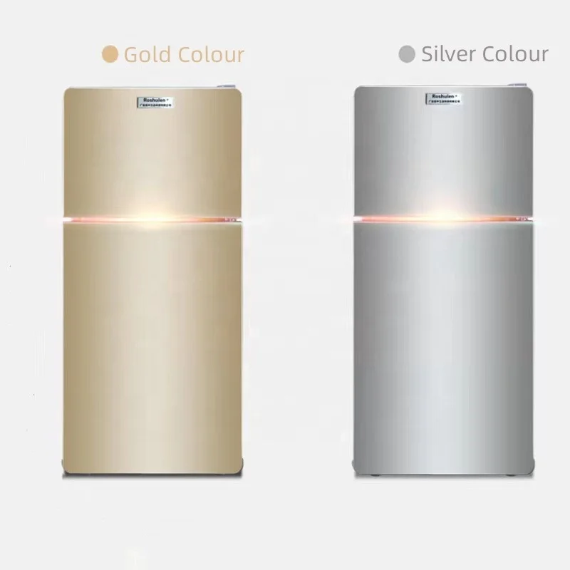 Хит продаж, энергосберегающий бесшумный охлаждаемый холодильник большой вместимости с двойной дверью