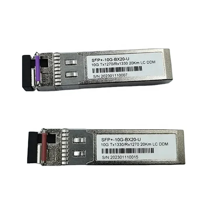 10GBase-SR SFP+ Transceiver, SFP 1270nm/1330nm SingleMode LC Module  up to 10KM Compatible with Ciscoi ,Netgear,D-Link and More