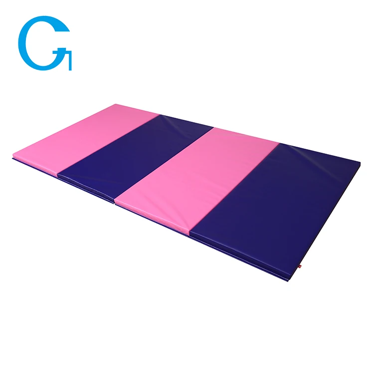 2018 New Products Multicolor Fitness Foam Folding Panel Tumbling Mats Gymnastics