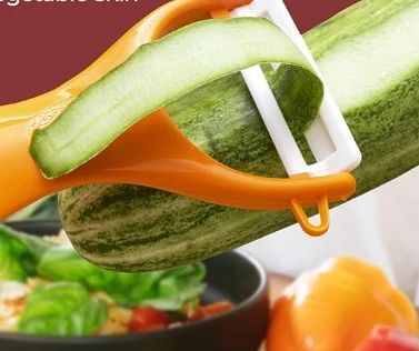 Хит продаж кухонный гаджет Керамическая овощечистка рекламная продукция для фруктов