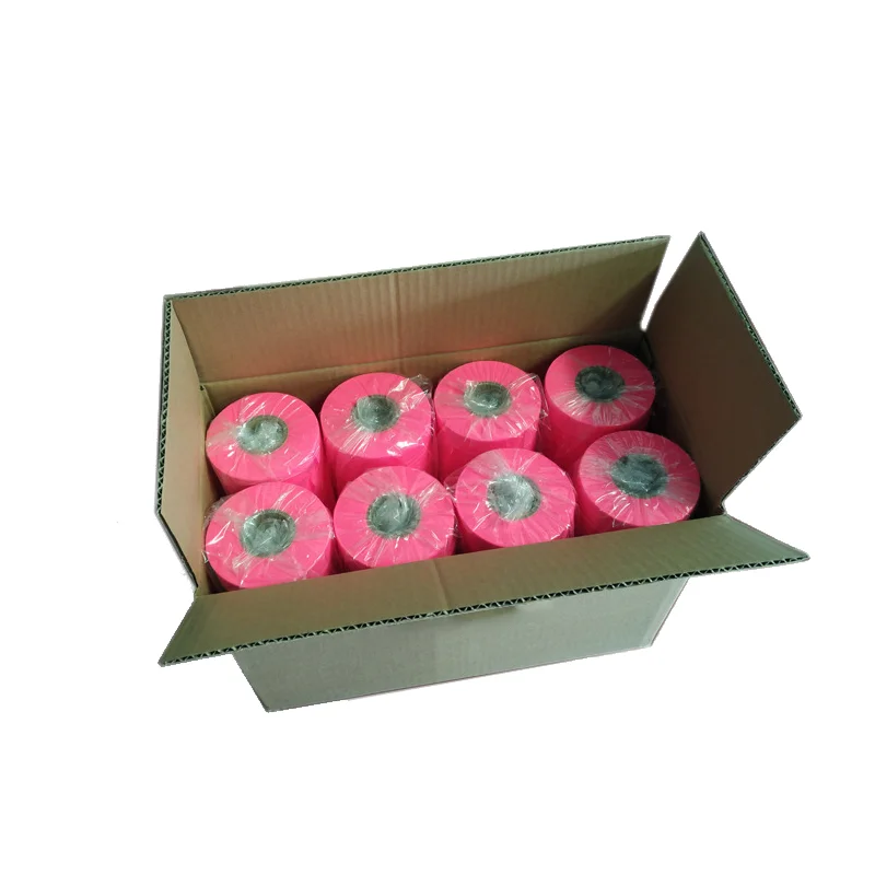 Custom logo glow in dark letters fluorescent tie laser pe pvc warning tape