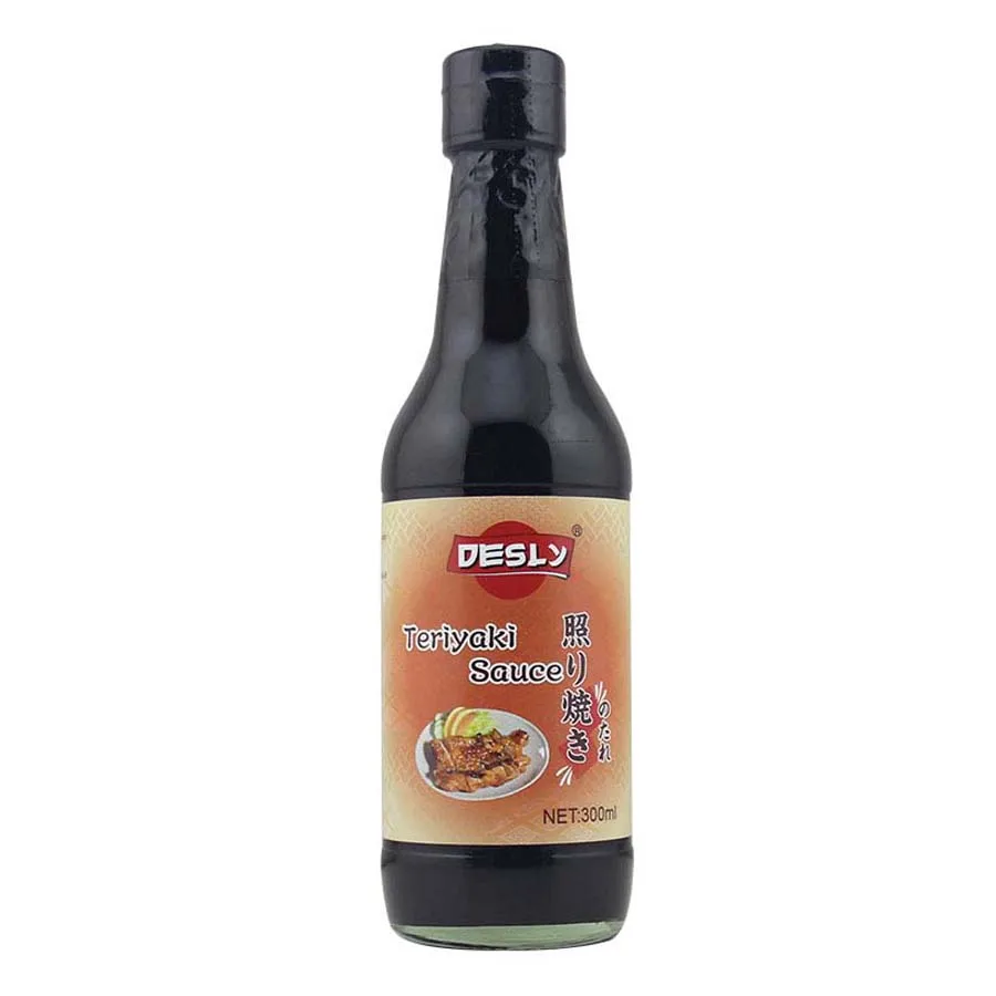 300 ml Japanese Ingredient Teriyaki Sauce Bulk for Supermarkets OEM with Factory Price