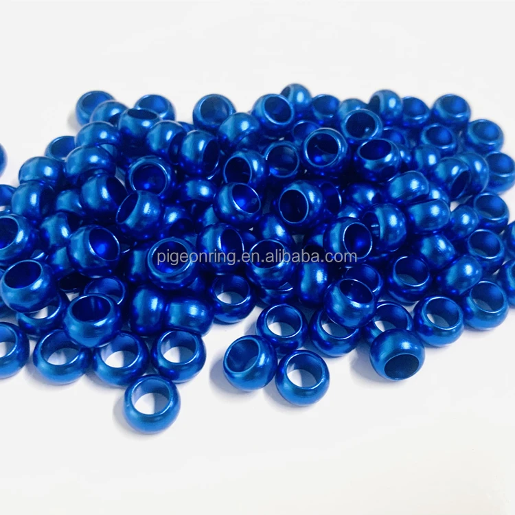 Wholesale High quality circular type aluminium bird rings 5.5mmmm Aluminium bird Leg Bands Canary Leg Bands