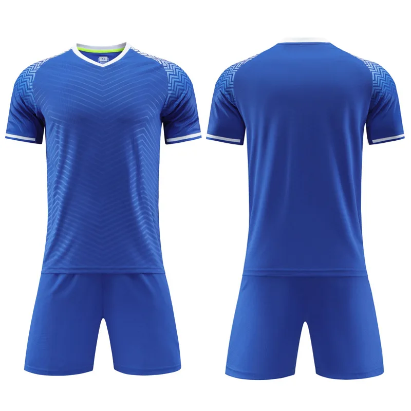 Sublimated printing Custom Logo Quick Dry Yellow Color Jersey shirts Set Football Sport Wears Football Jersey Soccer Uniforms