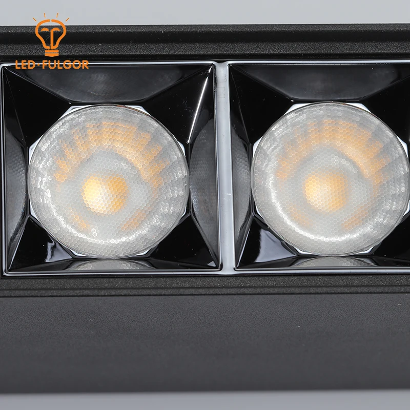 5 year Warranty Optics Lens Anti glare 1.2m Modern suspended mounted LED office Linear lighting