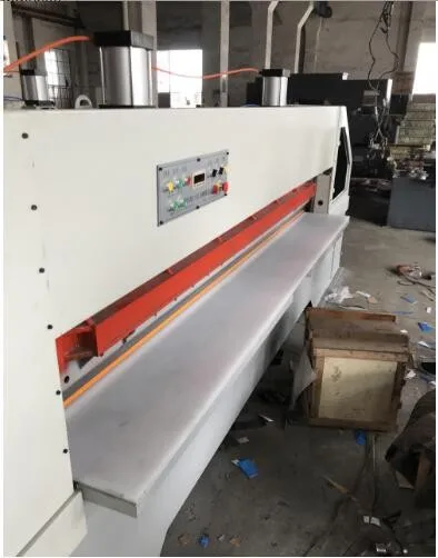 Automatic  Pneumatic Natural Veneer Guillotine Shearing Cutting Machine Wood Veneer Clipper