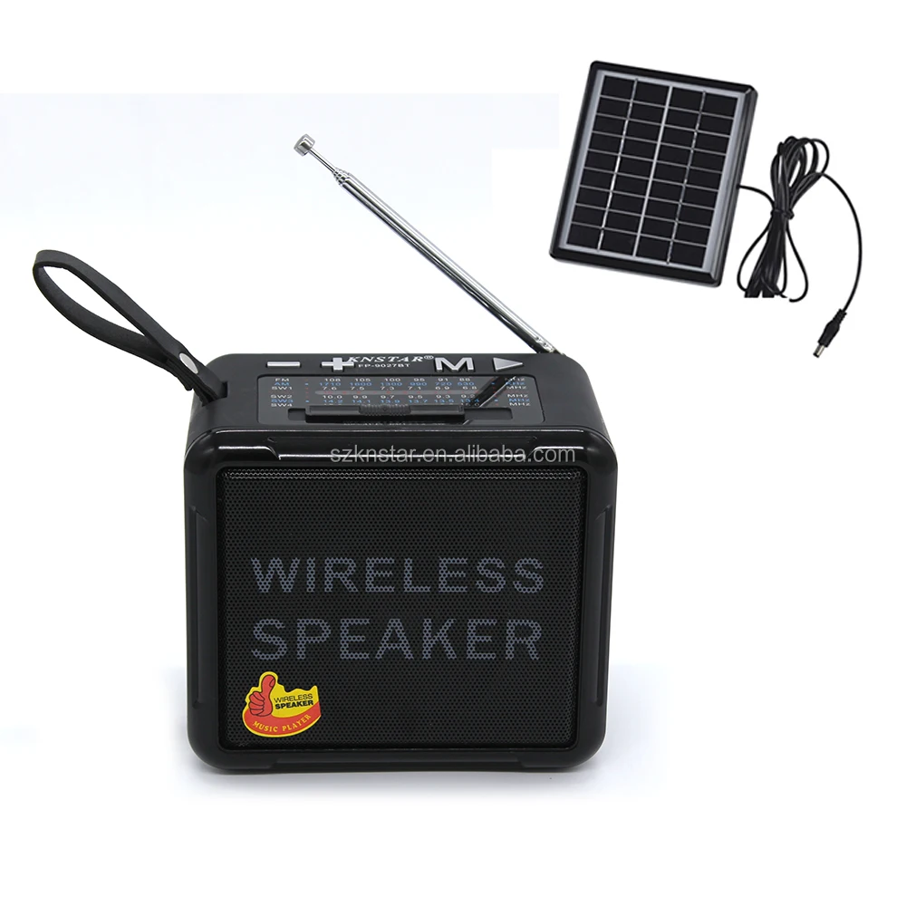 Fepe Wireless Speaker with AM FM SW 3 bands MP3  radio 9026BT-S