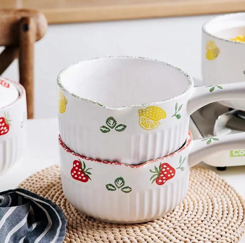 Ceramic Round  Dish Casserole Clay Pot Earthen Pot Ceramic Cookware With Lid Heat Resistant baker pot ceramic bakeware