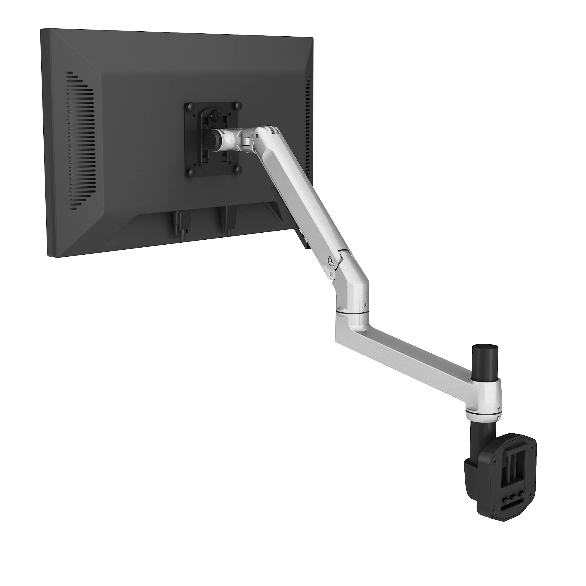 Gas spring Aluminum free adjustable LCD TV LED single wall mount monitor arm stand