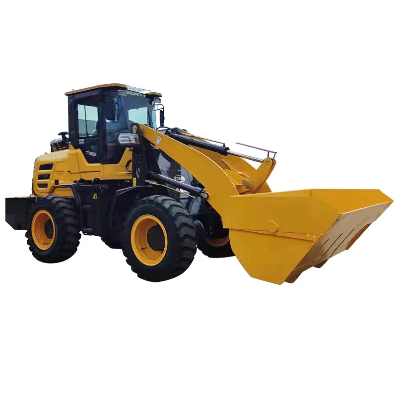 Mini Small Front End Loader 800Kg 1Ton 1.5Ton 1.8Ton 2Ton  3Ton 4Ton 5Ton Compact Wheel Loader With Cab