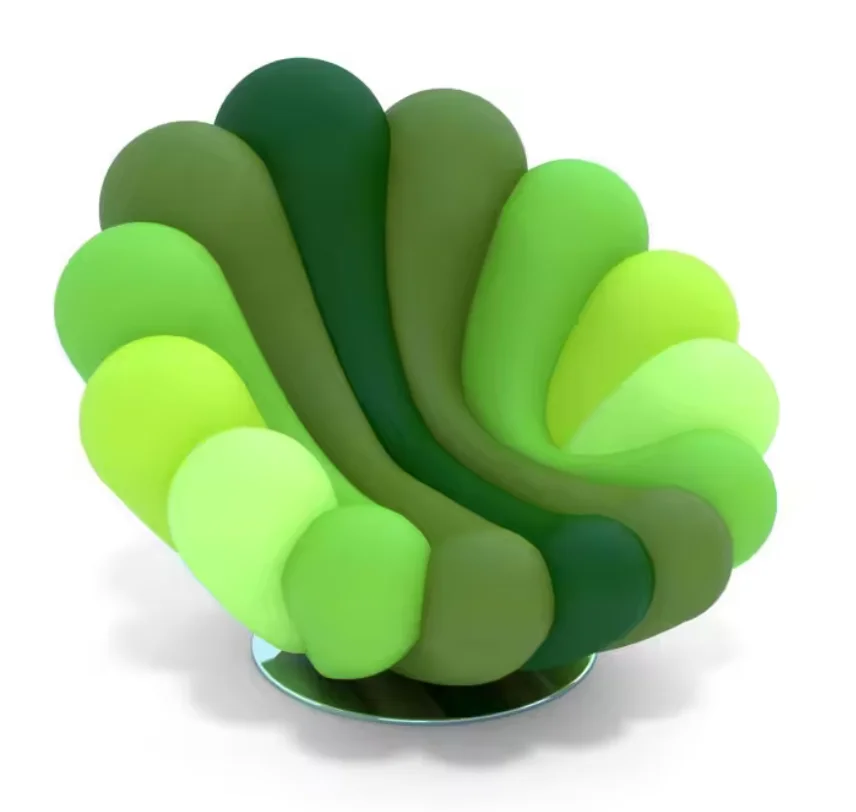 SPARKLE Anemone Chair Banana Casual Sofa Single Chair Designer Sofa Swivel Chair
