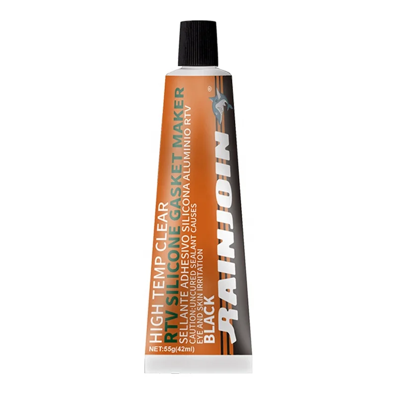 RAINJOIN 42mlTop sellers eco-friendly Car Care Products Manufacturer RTV Gasket Maker, Clear Silicone