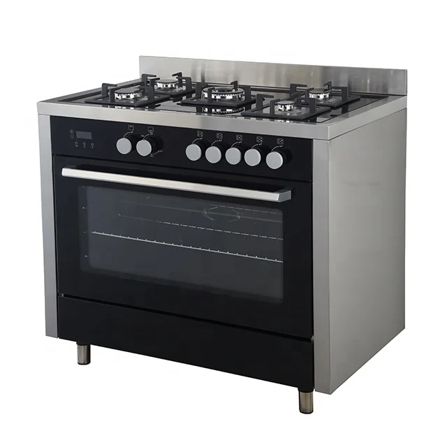 International popular free standing electric cooking range gas stoves with oven gas range freestanding cooker