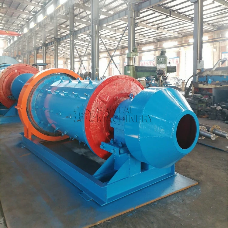 Small Horizontal Grinding Mill 2 Tons/Hour Industrial Ball Mill For Gold Mining
