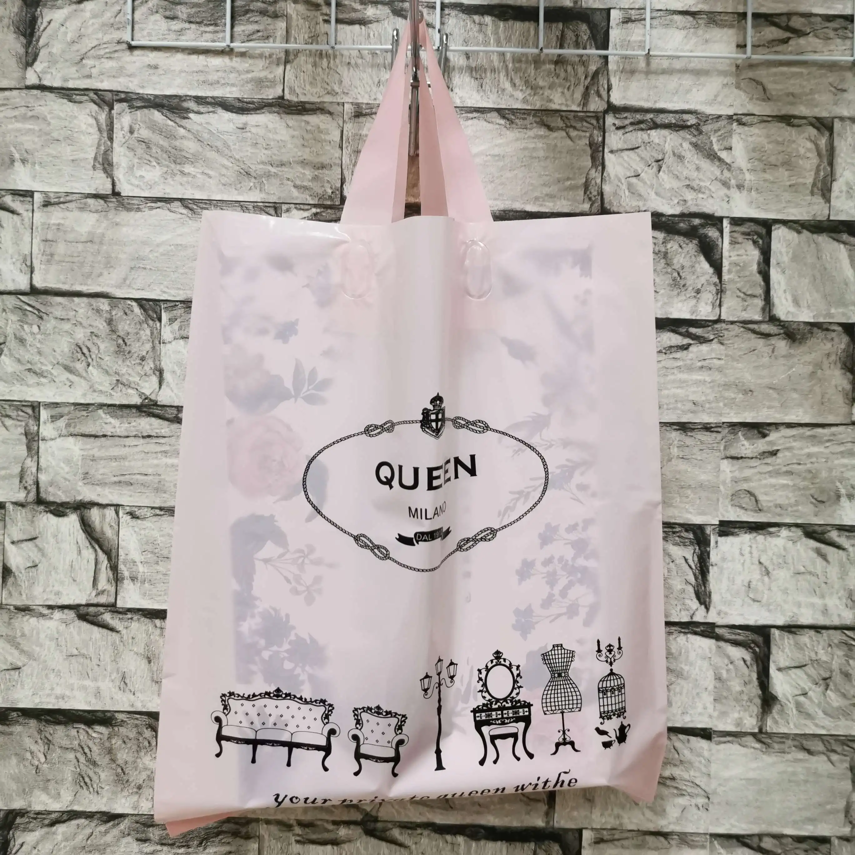 
 Оптовая продажа экологически чистых черных отверстий для переноски розничная продажа полиэтиленовых пластиковых упаковочных пакетов Индивидуальная сумка для покупок с принтом логотипа  