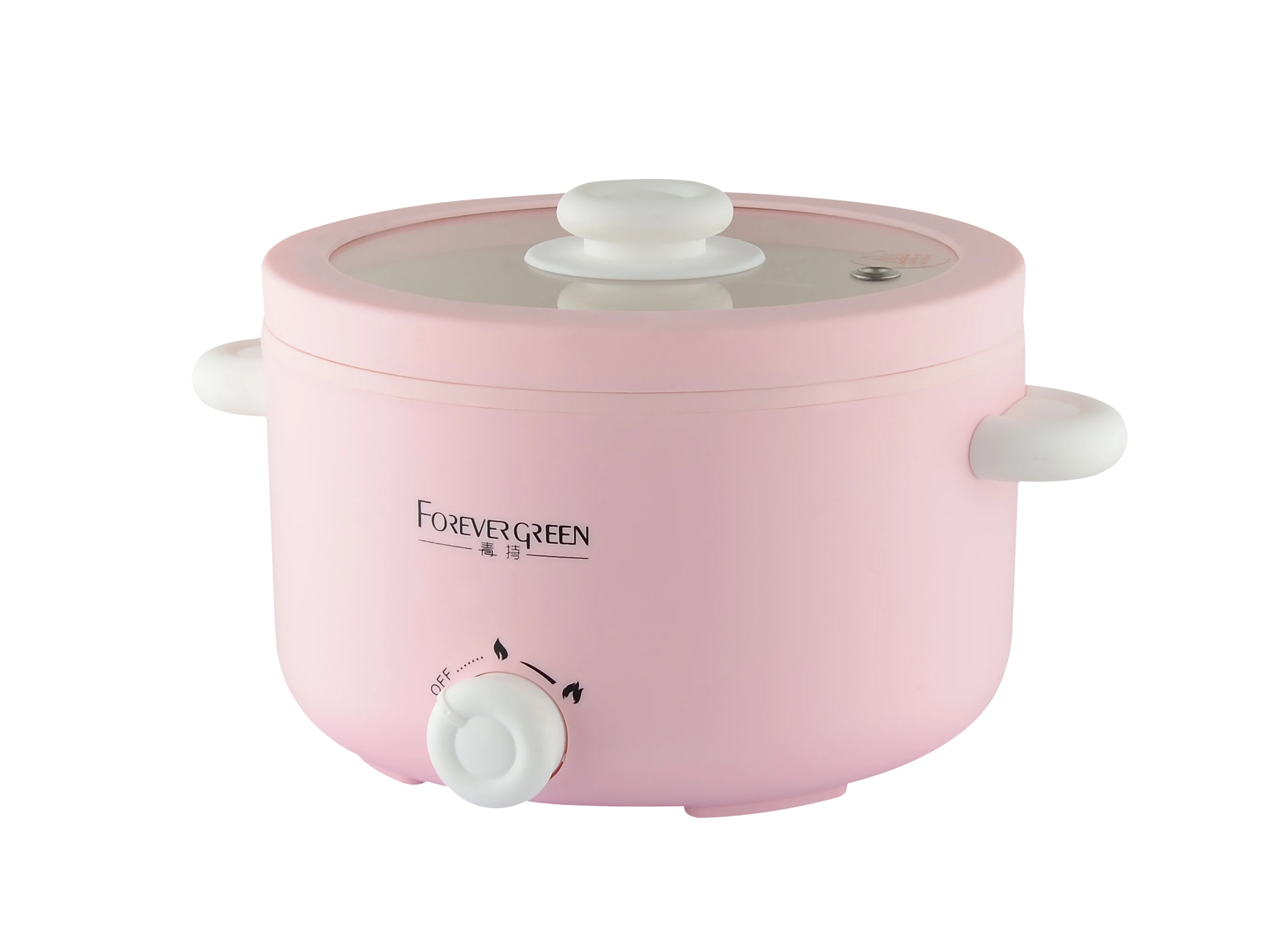 Electric Hot Pot Electric Cooker with Nonstick Coating Portable Multi-Function Travel Cooker for Shabu-Shabu, Soup, Pasta, Ramen