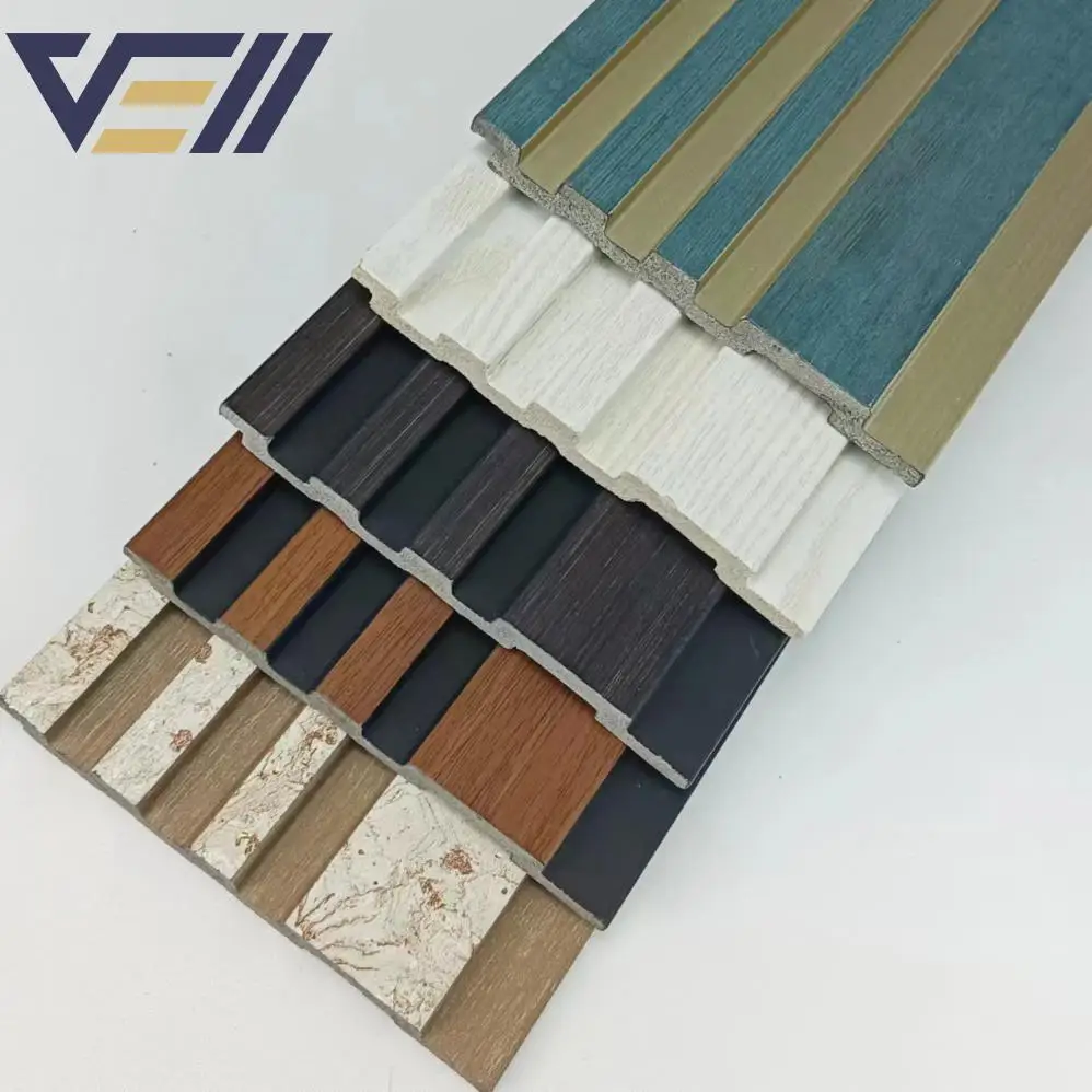 Easy Install Hot Sale Polystyrene Wall Panel Waterproof Decoration Ps Interior 3d Wood Color Wall Panel