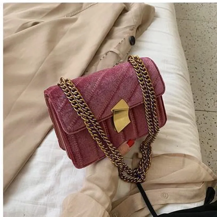 2021 new letter small square bag lady bee cross-body bag