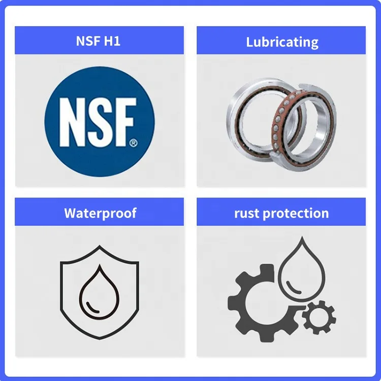 VNOVO waterproof antirust silicone oil grease machinery gear lubricating food grade