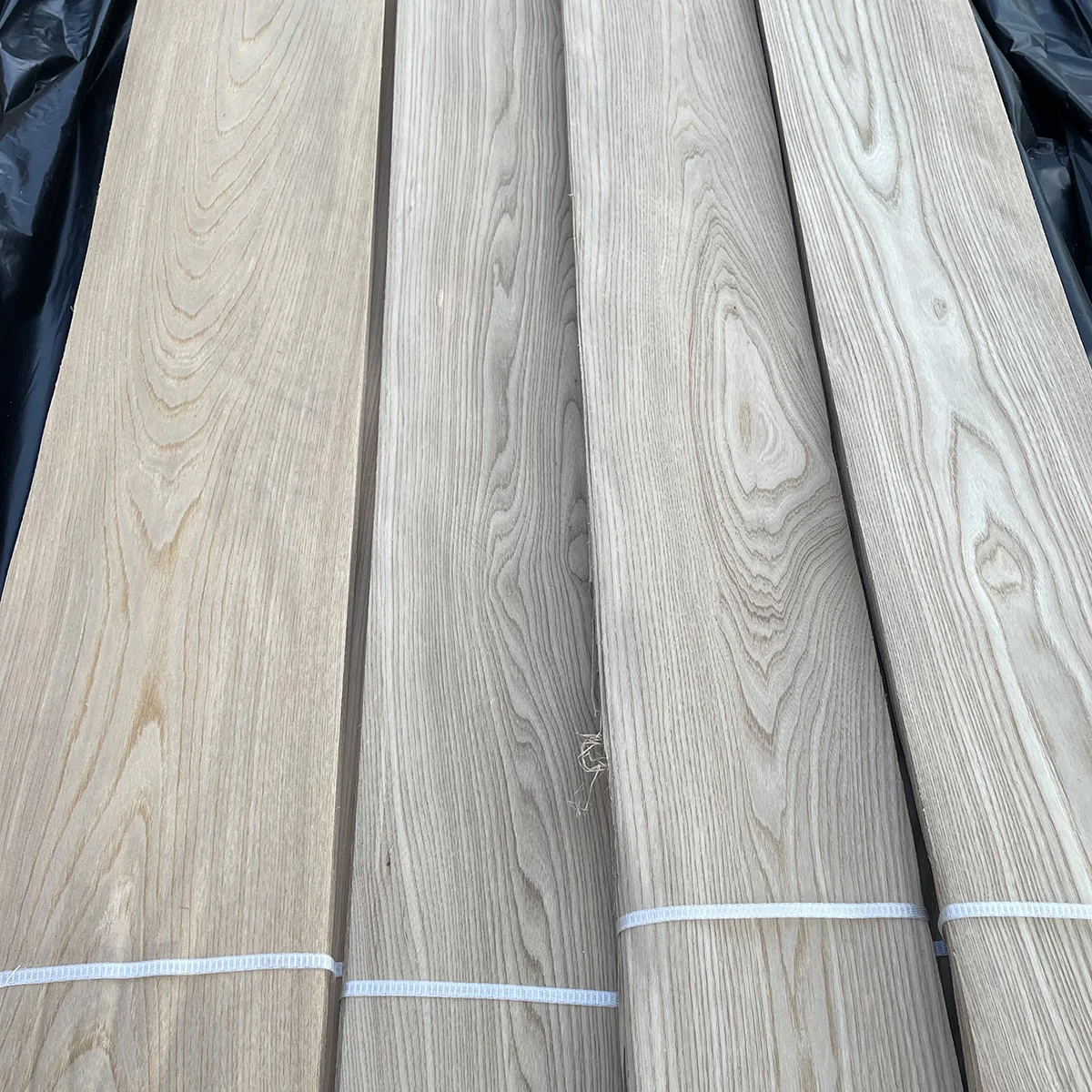 Durable using crown cut sliced real wood veneer good quality elm veneer