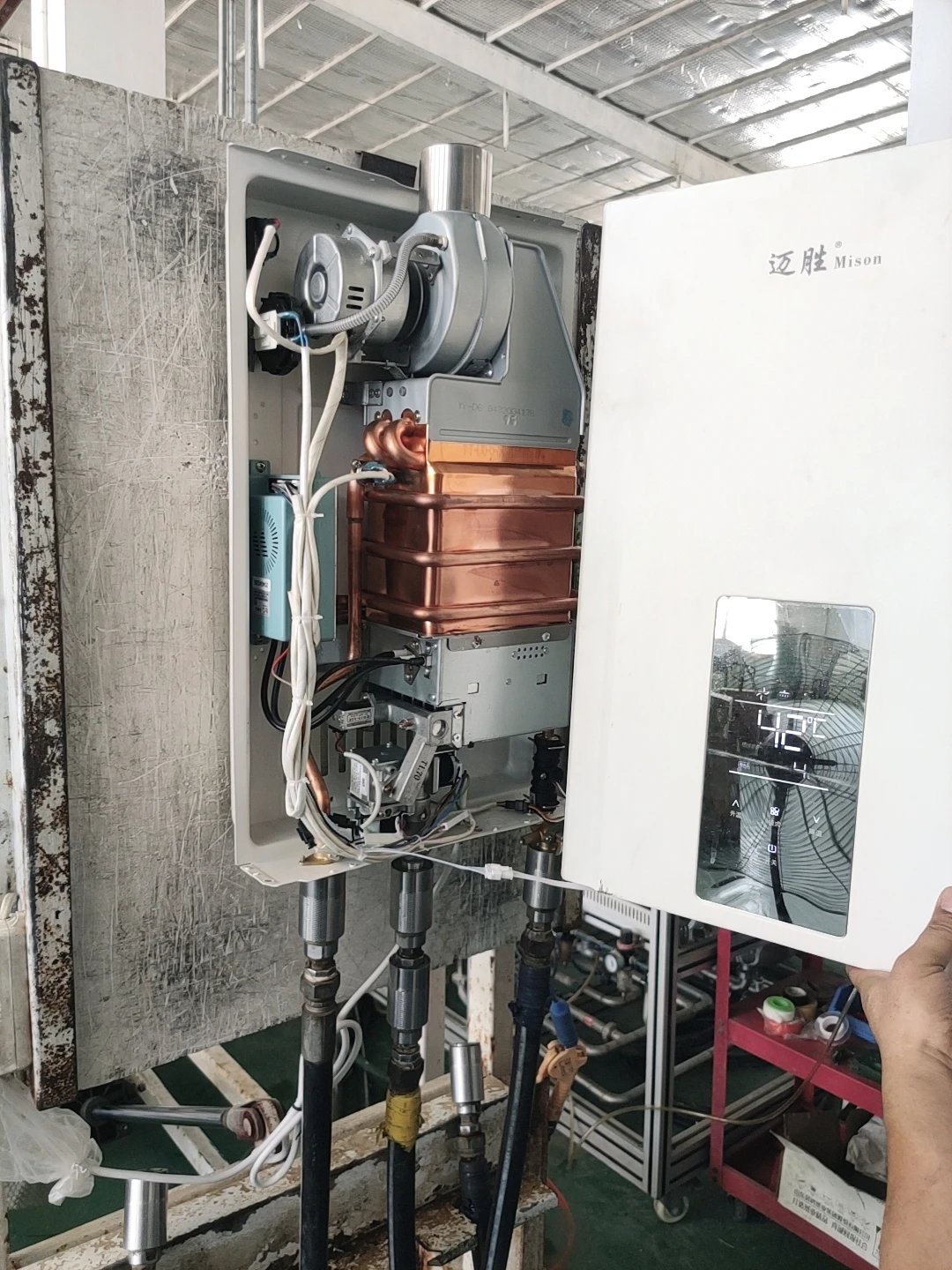 4kw-8.5kw бытовой водонагреватель газовый гейзер электрические нагреватели настенные газовые/электрические водонагреватели мгновенные