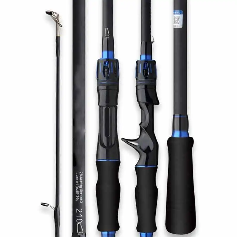 1.8m Mh Action Original Carbon Fiber Reel Seat Carbon Fiber Slow Jigging Spinning Fishing Rod