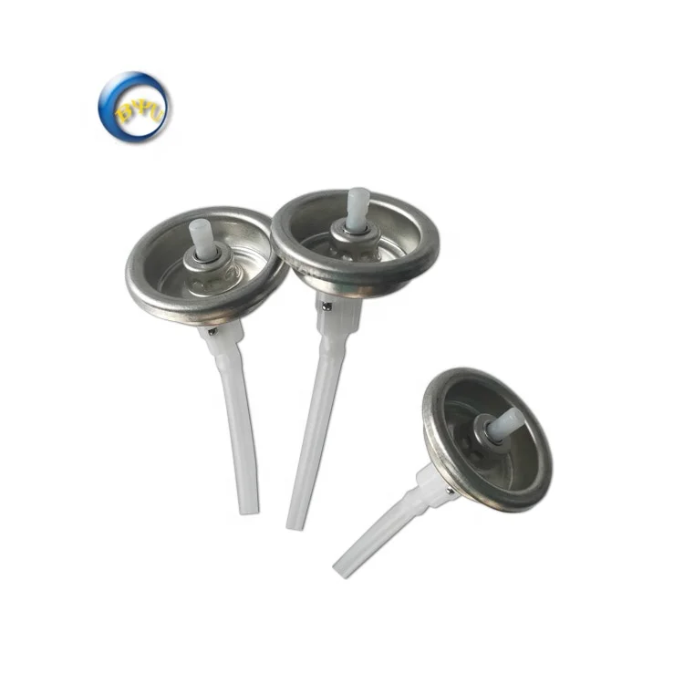 factory sale all direction aerosol valves for lubricant aerosol cans by BYU