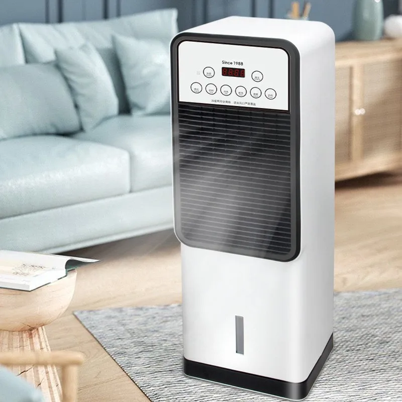 YD0780 air Cooler Rechargeable Standing Fan High Quality Stand Plastic Cold Warm Chargeable