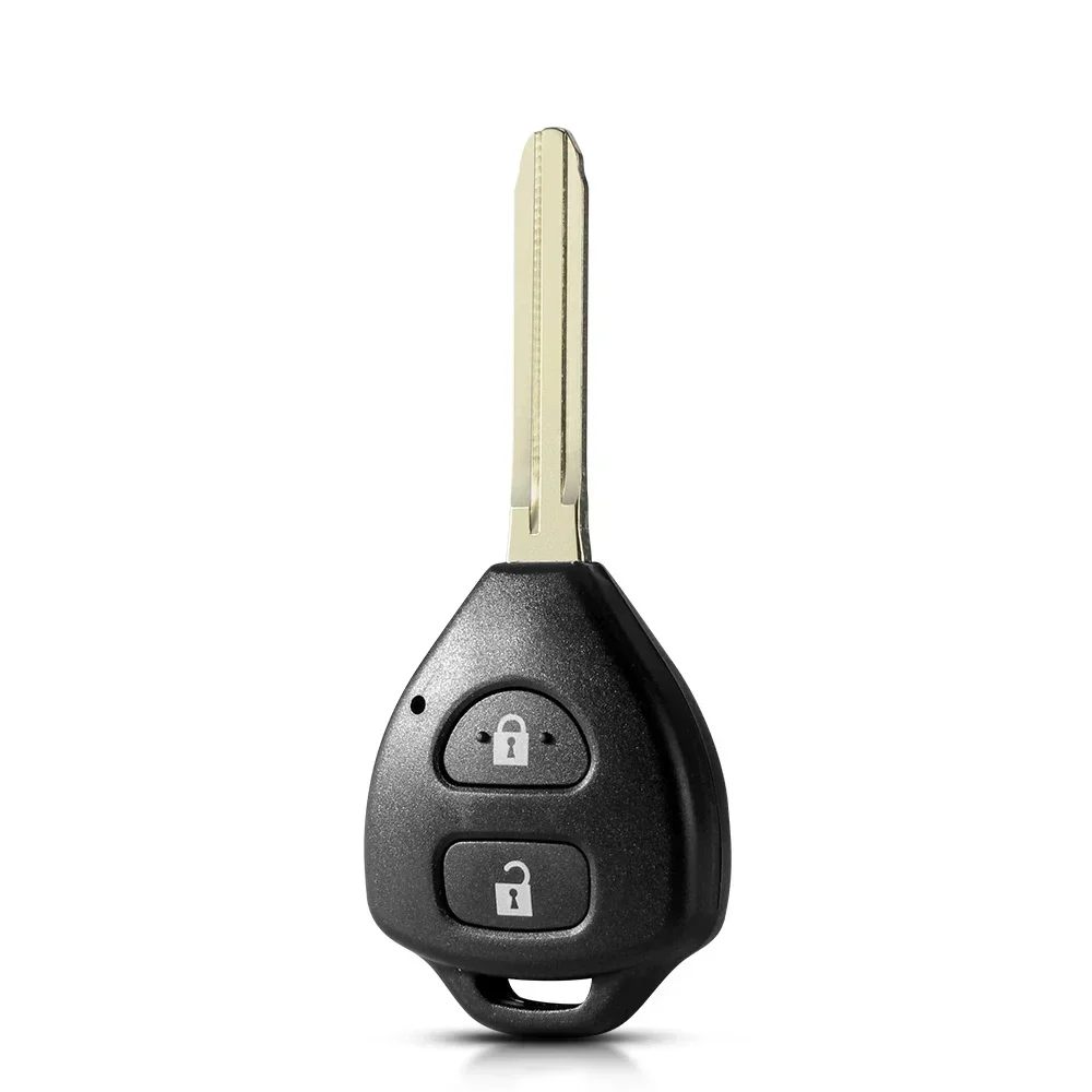 Control Remote Car Key Fob 433Mhz  B41TA For Toyota Hilux Yaris Prius 2 Etios Vios Corolla 2 Buttons NO transponder chip