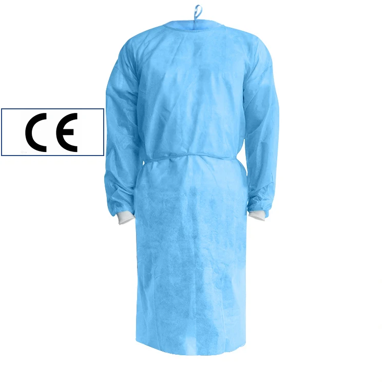 Disposable PP SMS Surgical Gown AAMI level 1 2 3 4 Dental Medical Isolation Gown
