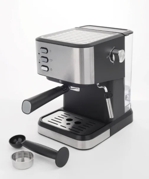 Профессиональная кофемашина cafetera espresso с сенсорным экраном 15 бар коммерческая Кофеварка из нержавеющей стали паром молока