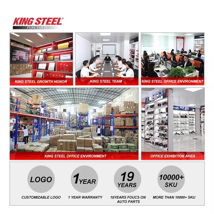 KINGSTEEL OEM 51712-02551 Hot Selling Auto Spare Parts Brake Disc Auto Brake System Brake Disc For Hyundai ATOS 01-