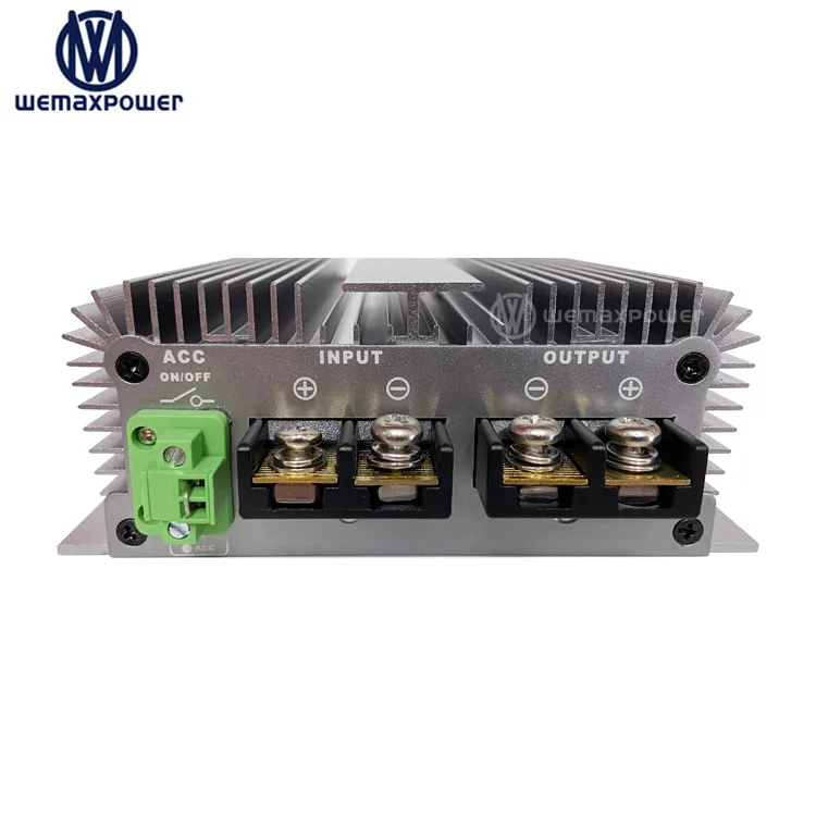 Hot sale waterproof dc dc stepup charger for 48v lead acid battery 12v to 56v 10a battery charger RVs, campers, Boat