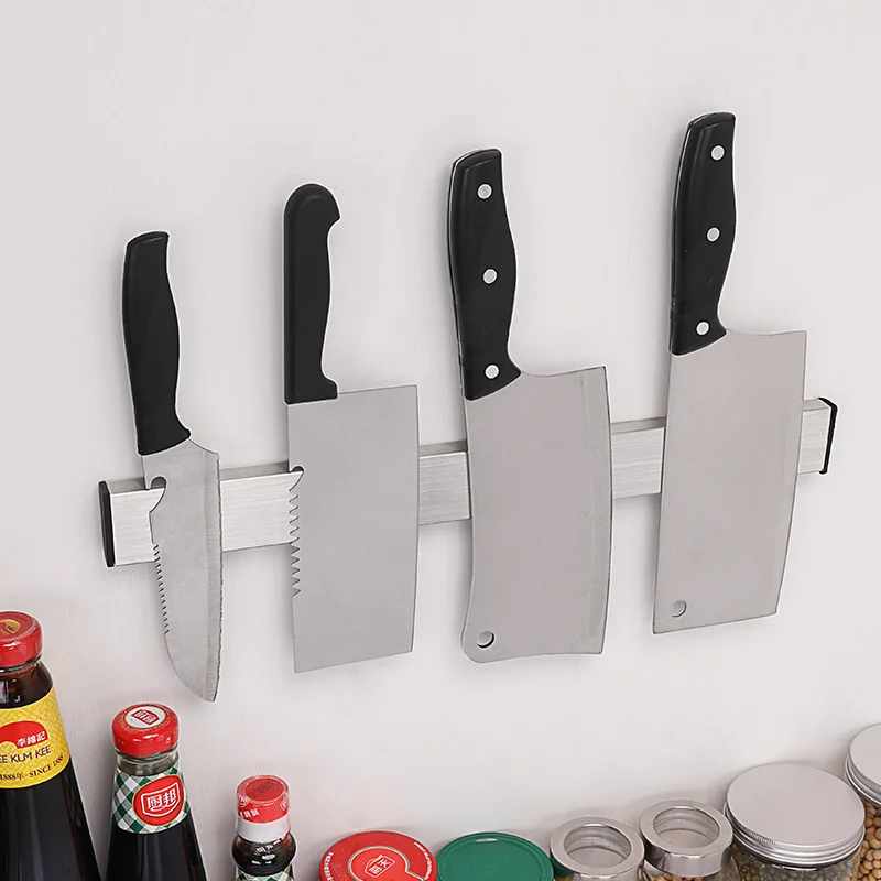 Practical tool storage space saves tool storage rack wall-mounted magnetic tool rack length 50cm
