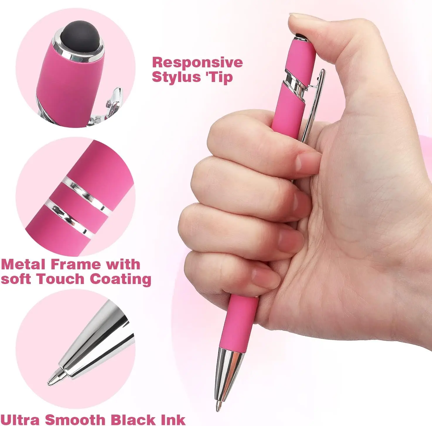 BSBH Customized Printing Logo Retractable Ballpoint Pen With Custom Logo