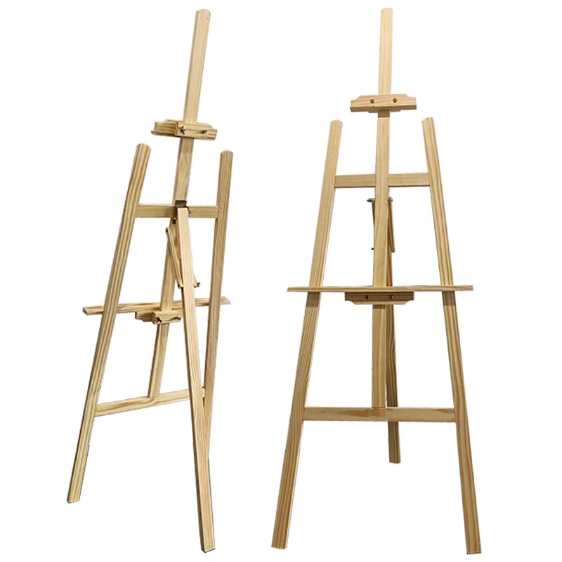 High Quality Pine Wood Easel Painting Stand Artist Studio Drawing