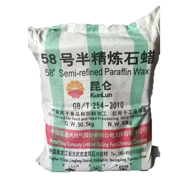 Fully Refined Paraffin Wax Fully Refined Bulk Paraffin Wax Used in Candle