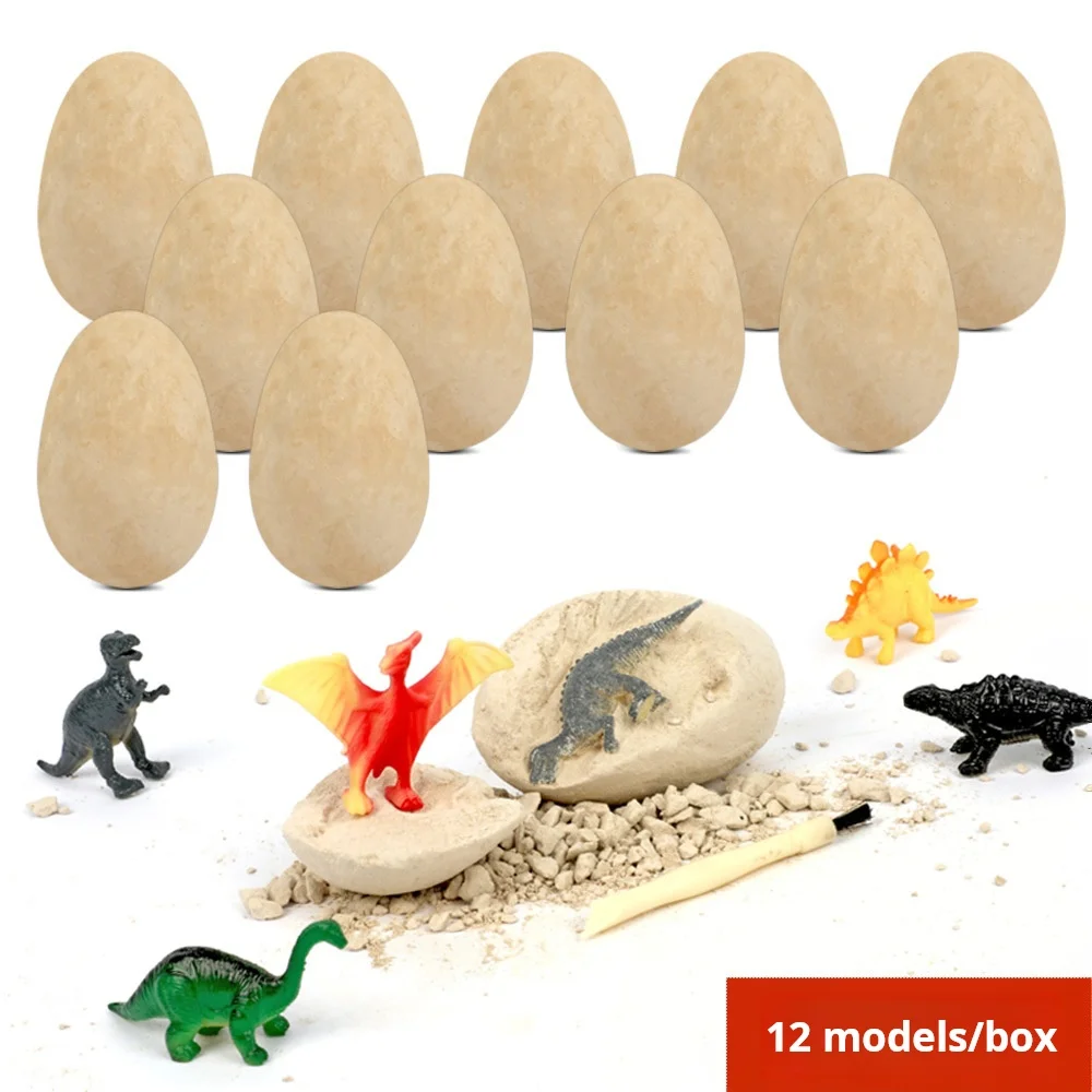Dinosaurios Toys Fossils Mining Kit Kids Sciecnce Educational Dino Skeletons dig dinosaur toys diy children toy