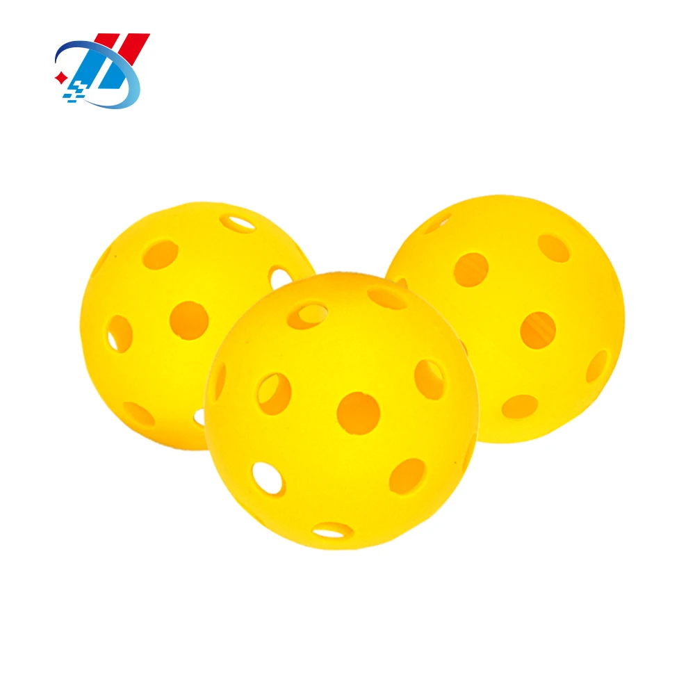 
26 holes durable Pickleball indoor balls and outdoor Balls Low Minimum Quantity Logo Customization 