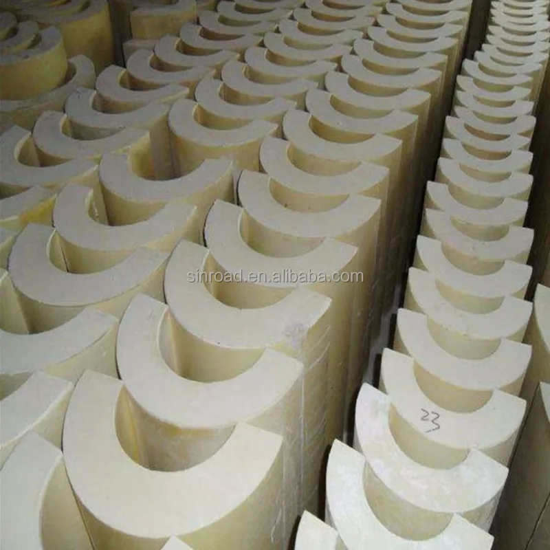 High density cold preservation rigid polyurethane PIR pipe shield for low temperature pipeline and tank