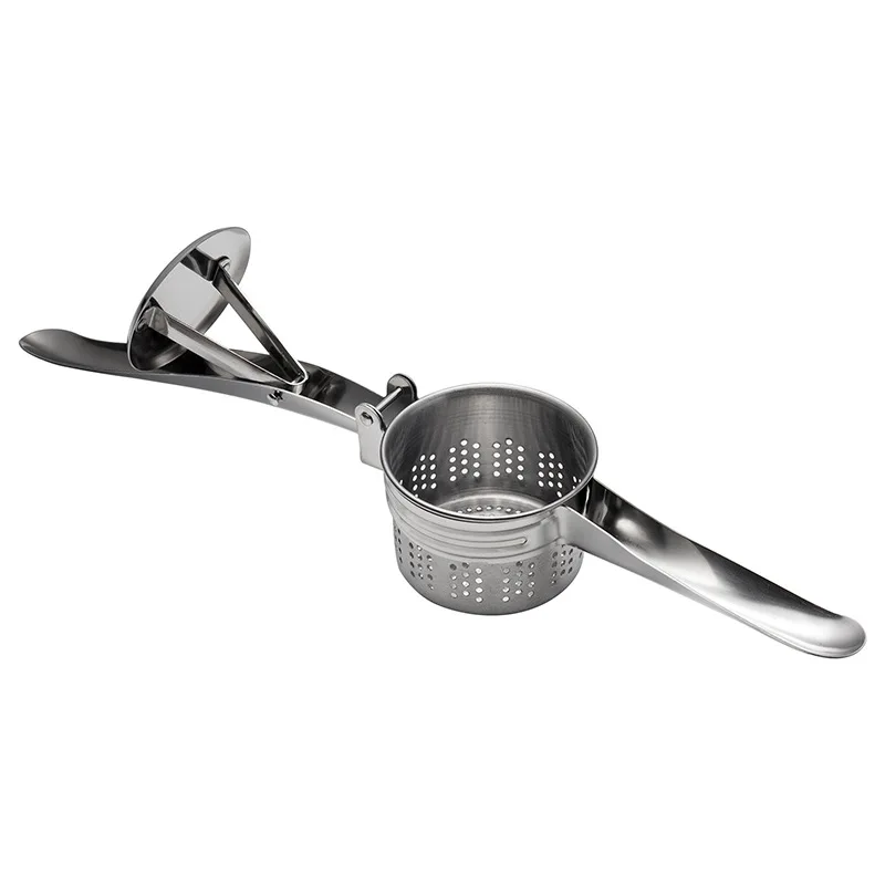 Kitchen Gadget Accessories Manual Stainless Steel Fruit Vegetable Ricer Mashed Potato Mixer Presser Masher