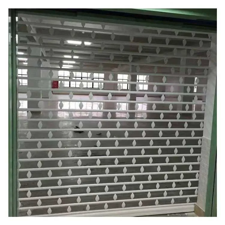 Good quality Aluminum /steel retractable security grilles door