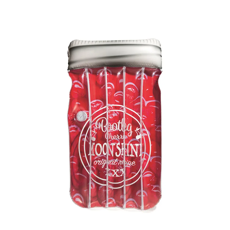 44039 Adult Inflatable Moonshine Lounge Pool Float Air Mattress Floating Island