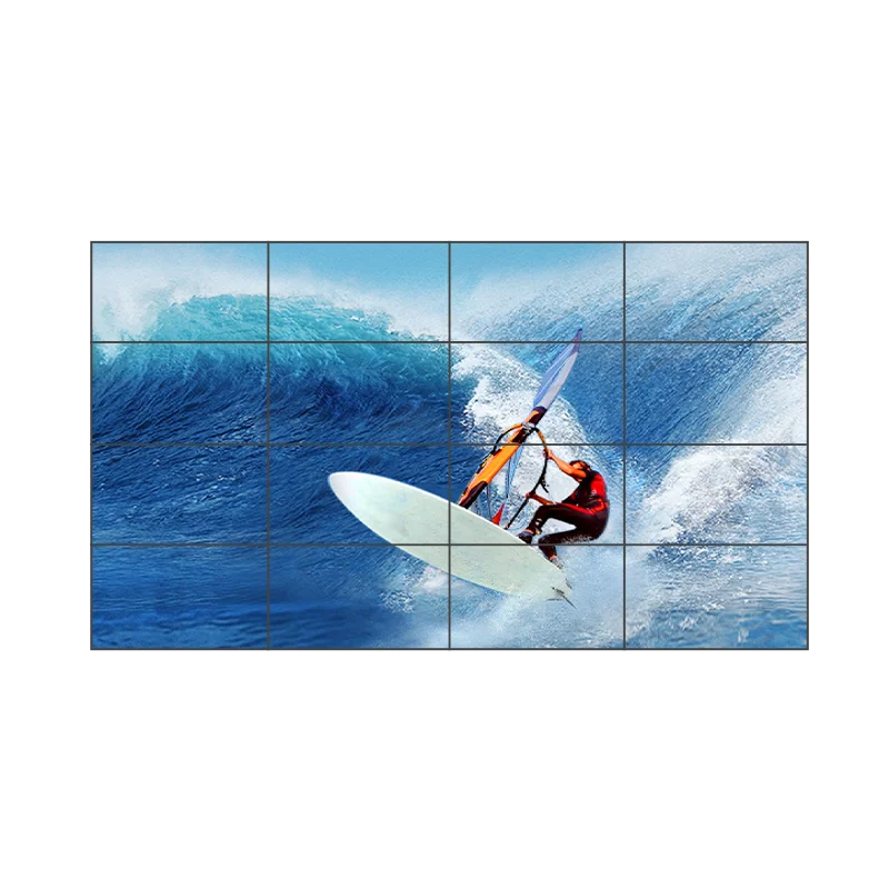 Floor Standing Splicing Panel Ultra Narrow Bezel 55 Inch Indoor 4k lcd Video Wall BOE Splicing Screen