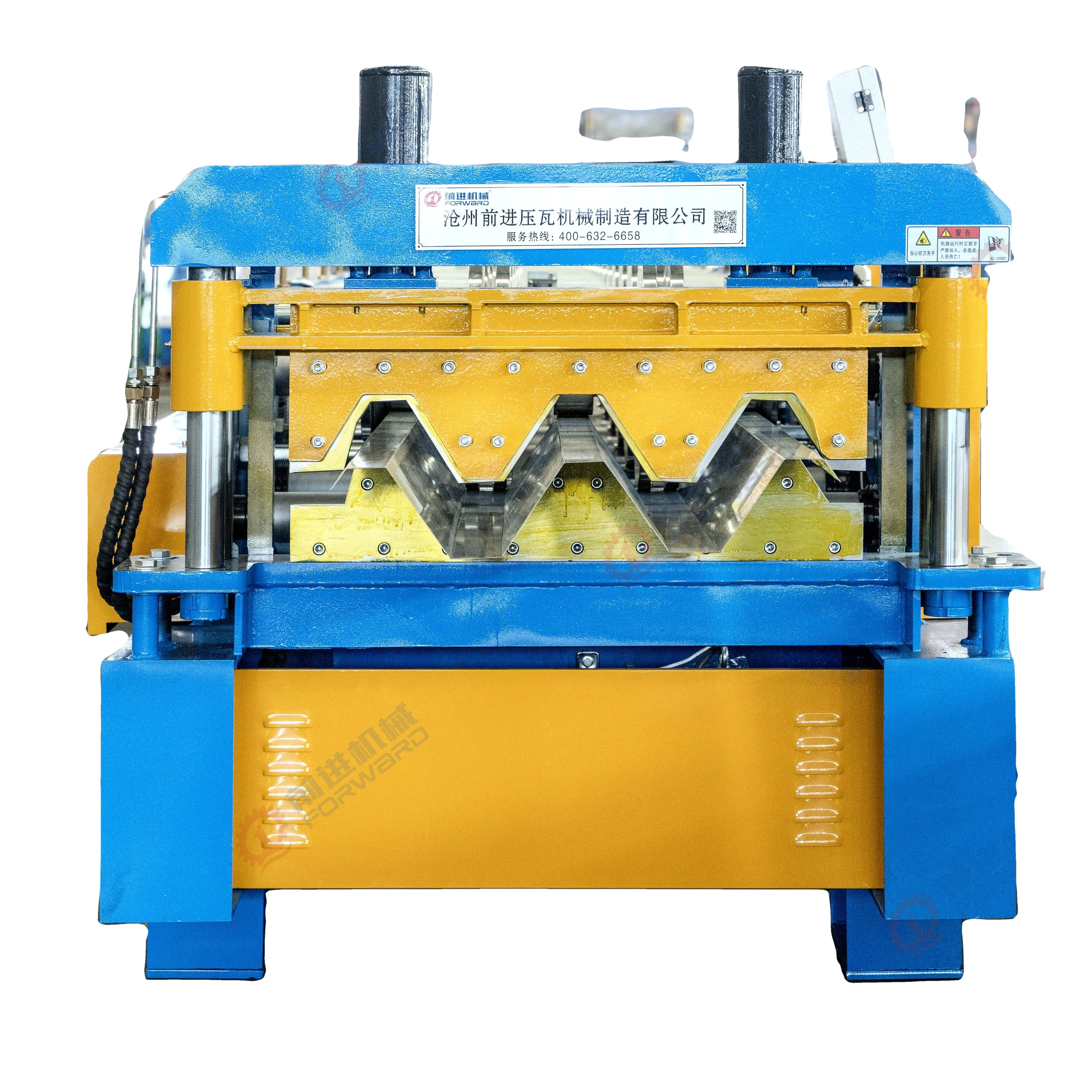 Floor Deck Roll Forming Machine 2023 Hot Sell Forward brand New Condition PLC Control Gear Tile Making Machinery Building