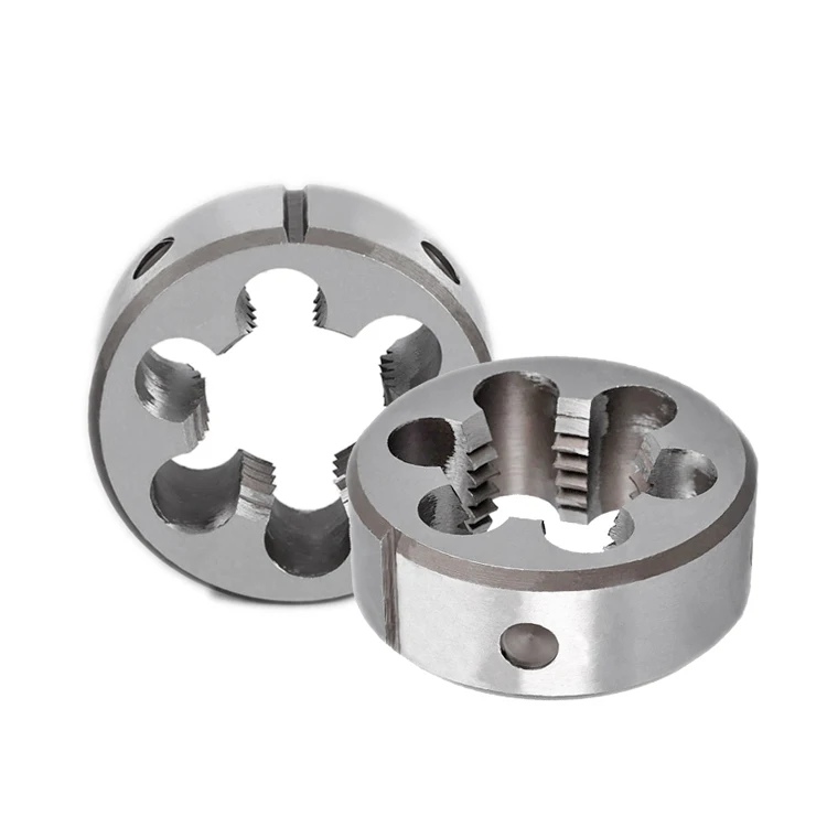 Round Left Hand Thread screw Rolling Dies M2 2.5 3 4 5 6 8 10 12 14 16 18 20 22 24 25mm Coarse Fine pitch forming tools