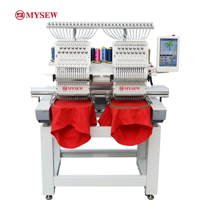 MFGS 1502  Automatic industrial 15 needles 2 heads multifunctional sewing and embroidery machine